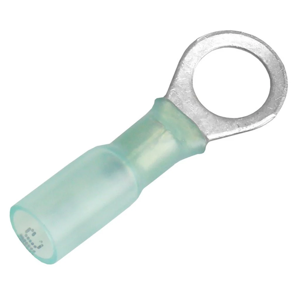 Pacer 16-14 AWG Heat Shrink Ring Terminal - 5/16" Stud Size - 25 Pack – Marine Electrical Replacement Part