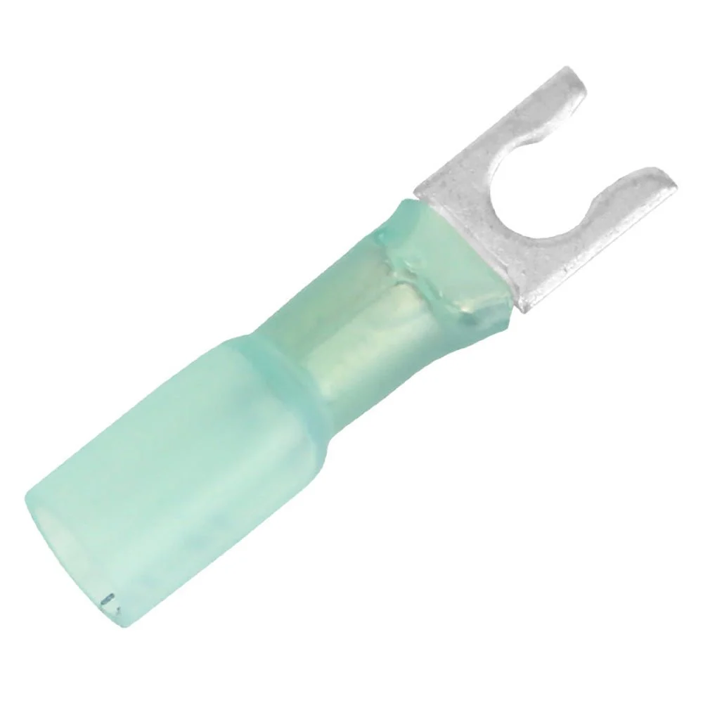 Pacer 16-14 AWG Heat Shrink Spade Terminal - #8 Stud Size - 100 Pack – Marine Boat Replacement Part