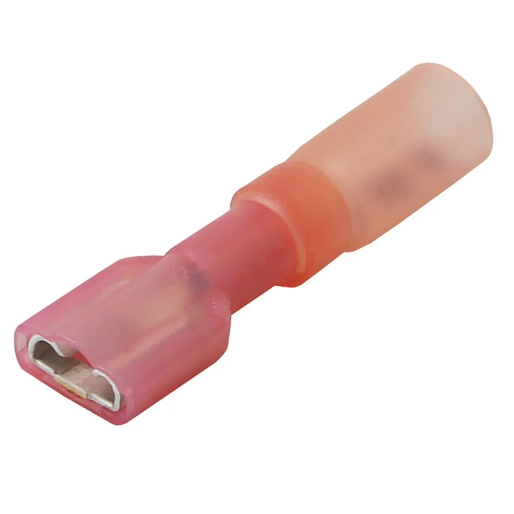 Pacer 22-18 AWG Heat Shrink Female Disconnect - 100 Pack – Marine Boat Replacement Part