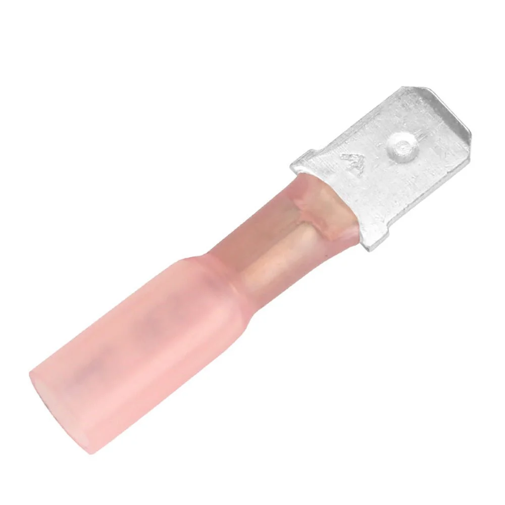 Pacer 22-18 AWG Heat Shrink Male Disconnect - 25 Pack – Marine Boat Replacement Part