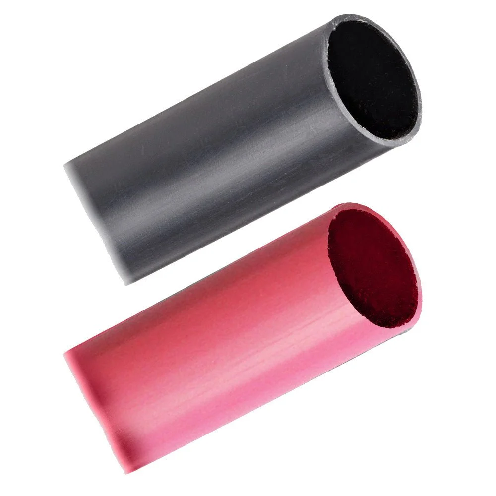 Pacer Battery Cable Heavy Wall Heat Shrink Tubing - 1" x 3" - Black/Red (2-Pieces Combo Pack) – Marine Electrical Replacement Part