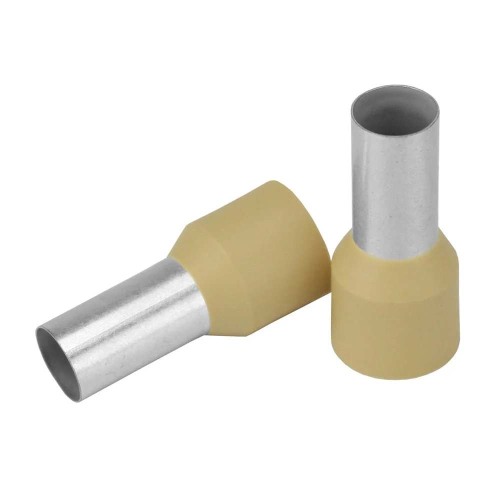 Rule Beige 2 AWG Wire Ferrule - 16mm Length - 10 Pack – Marine Electrical Replacement Part