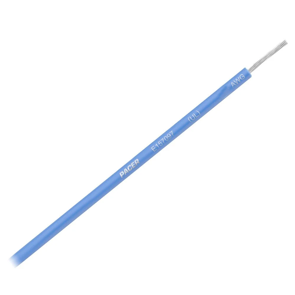 Pacer Blue 16 AWG Primary Wire - 25' – Marine Electrical Replacement Part