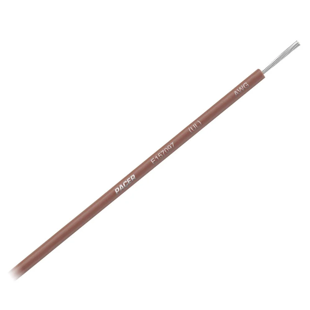 Pacer Brown 14 AWG Primary Wire - 25' – Marine Electrical Replacement Part