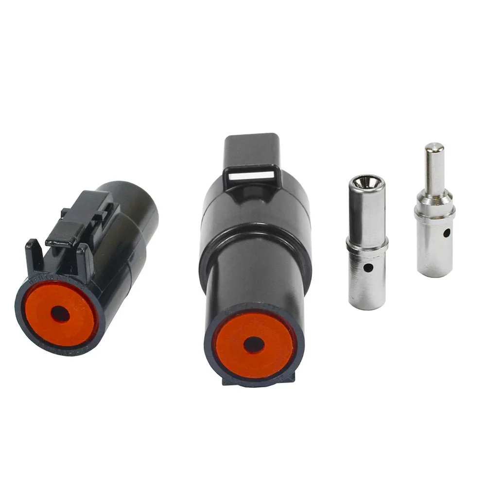 Pacer Deutsch 10-8 AWG DTHD Power Plug & Receptacle w/Pin & Socket – Marine Boat Replacement Part