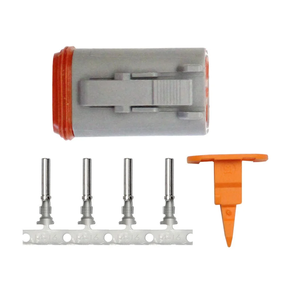 Pacer DT Deutsch Plug Repair Kit - 14-18 AWG (4 Position) – Marine Boat Replacement Part