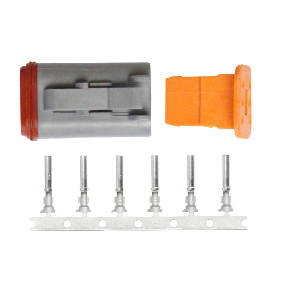 Pacer DT Deutsch Plug Repair Kit - 14-18 AWG (6 Position) – Marine Boat Replacement Part