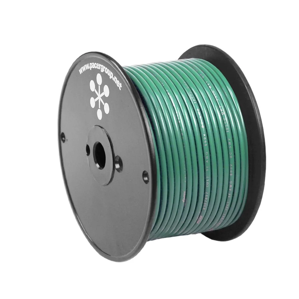 Pacer Green 10 AWG Primary Wire - 20' – Marine Electrical Replacement Part