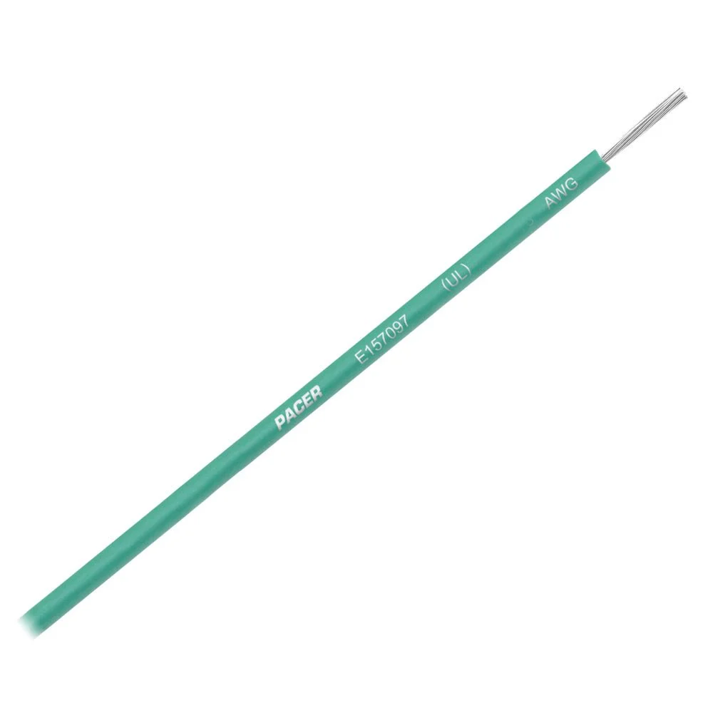 Pacer Green 14 AWG Primary Wire - 18' – Marine Electrical Replacement Part
