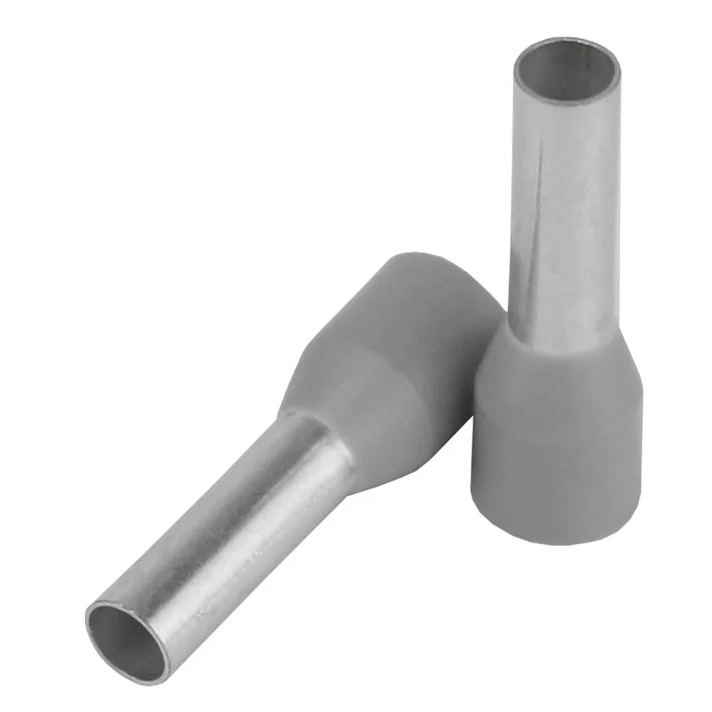 Rule Grey 12 AWG Wire Ferrule - 10mm Length - 25 Pack – Marine Electrical Replacement Part