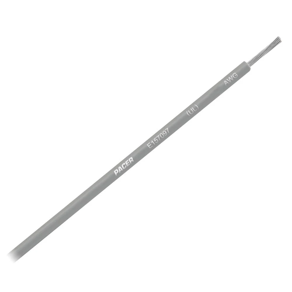 Pacer Grey 16 AWG Primary Wire - 25' – Marine Electrical Replacement Part