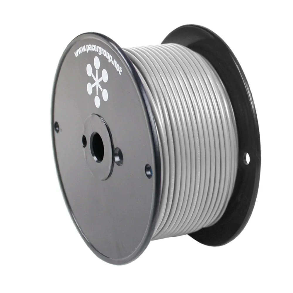 Pacer Grey 18 AWG Primary Wire - 250' – Marine Electrical Replacement Part