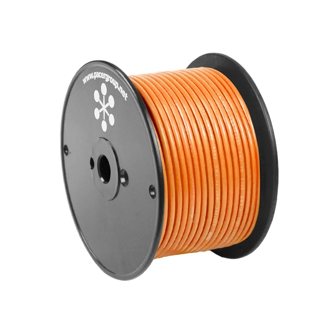 Pacer Orange 12 AWG Primary Wire - 100' – Marine Electrical Replacement Part