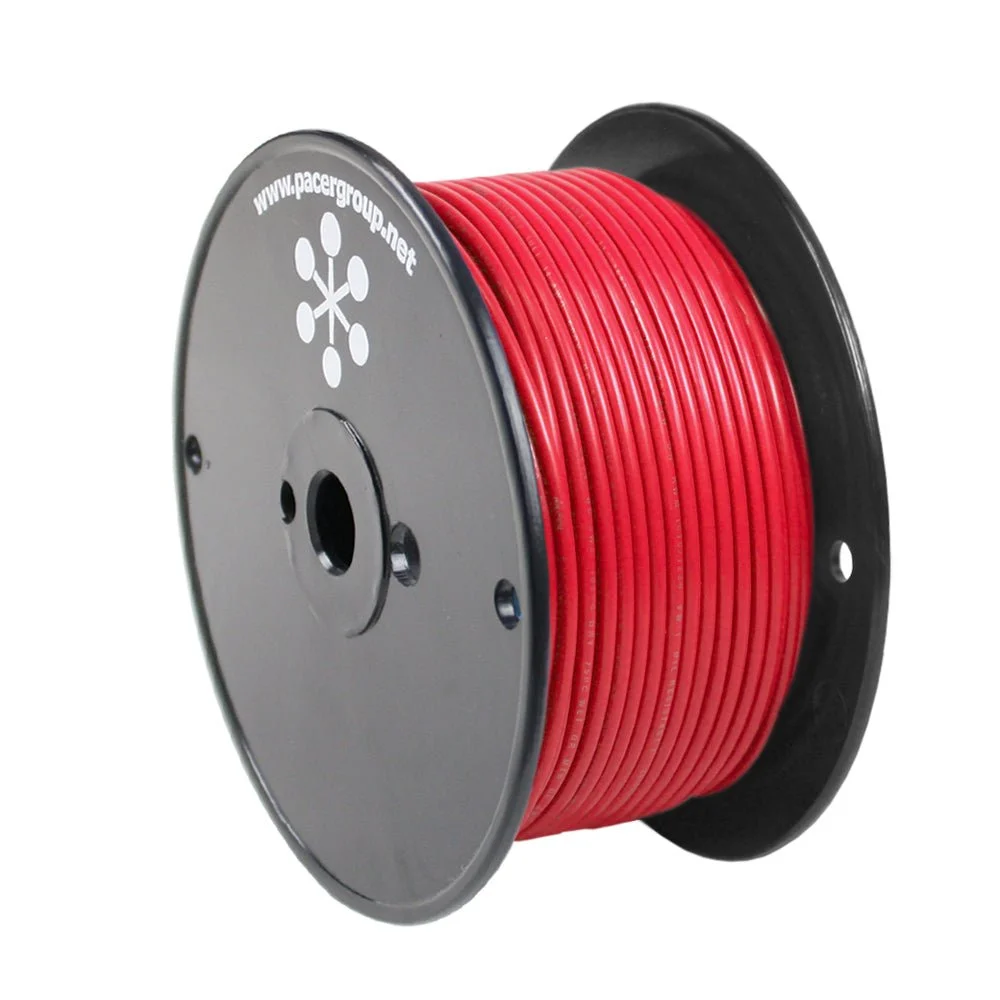 Pacer Red 18 AWG Primary Wire - 250' – Marine Electrical Replacement Part