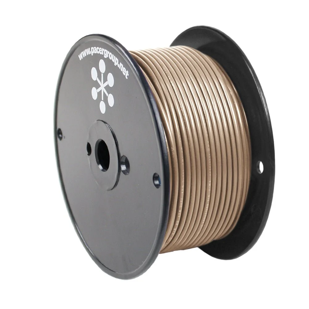 Pacer Tan 16 AWG Primary Wire - 250' – Marine Electrical Replacement Part