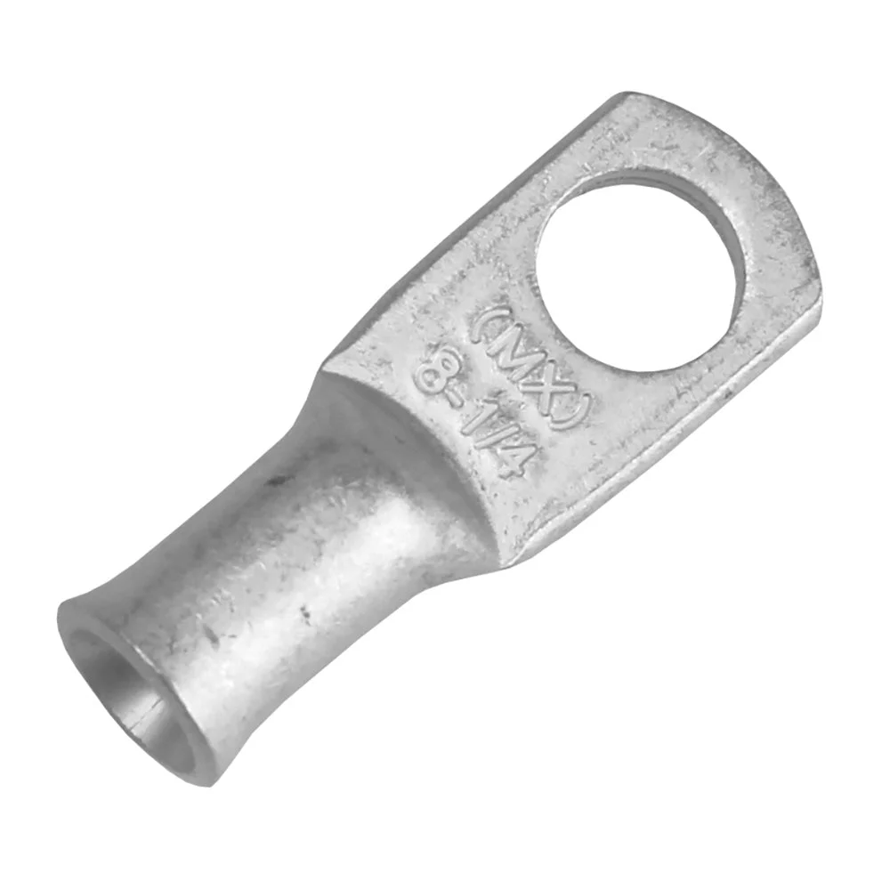 Pacer Tinned Lug 8 AWG - 1/4" Stud Size - 10 Pack – Marine Electrical Replacement Part