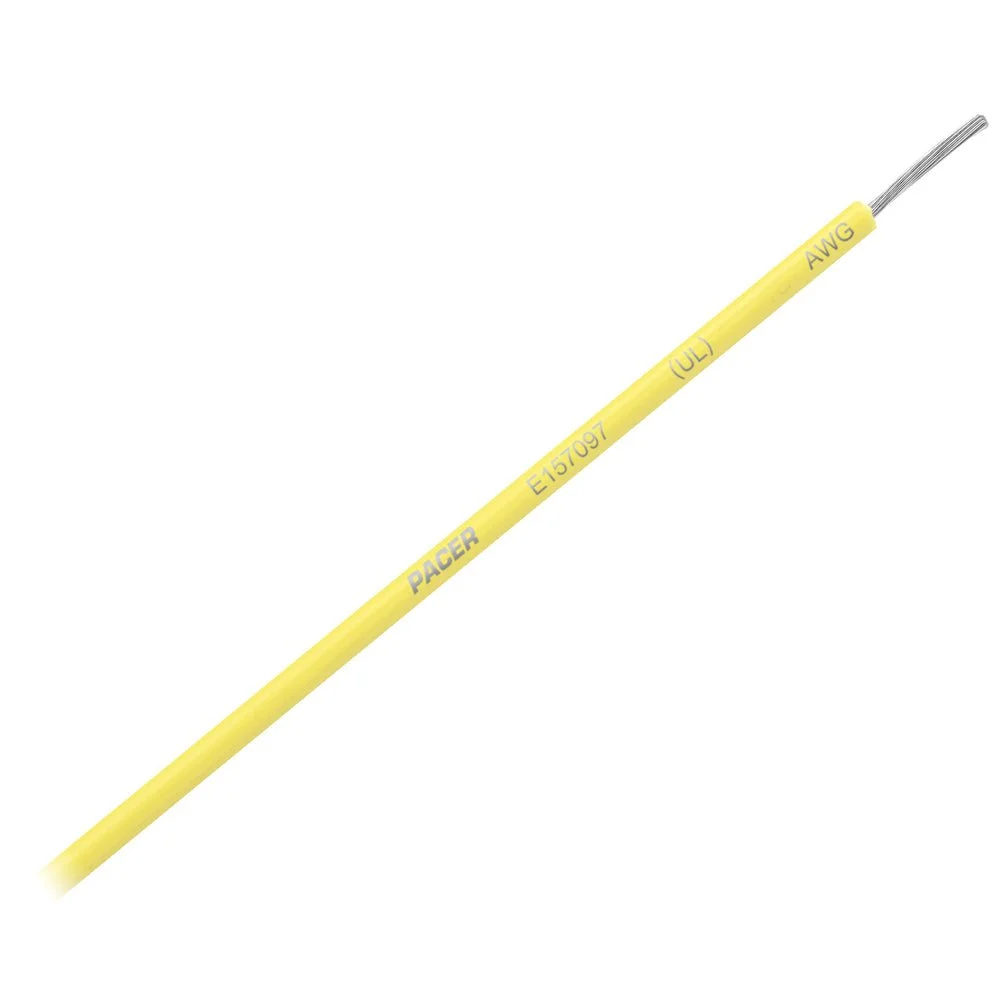 Pacer Yellow 14 AWG Primary Wire - 25' – Marine Electrical Replacement Part