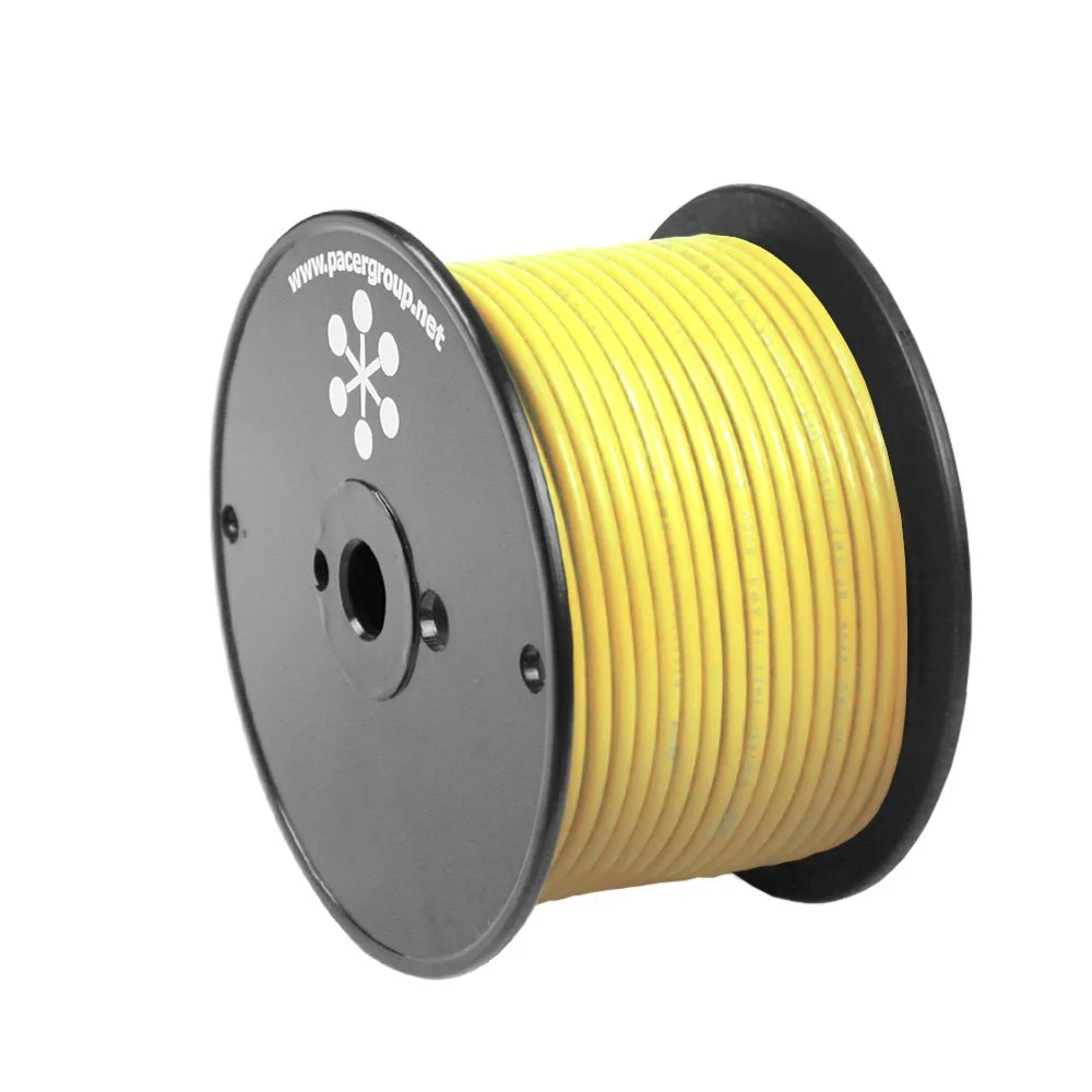Pacer Yellow 8 AWG Primary Wire - 100' – Marine Electrical Replacement Part