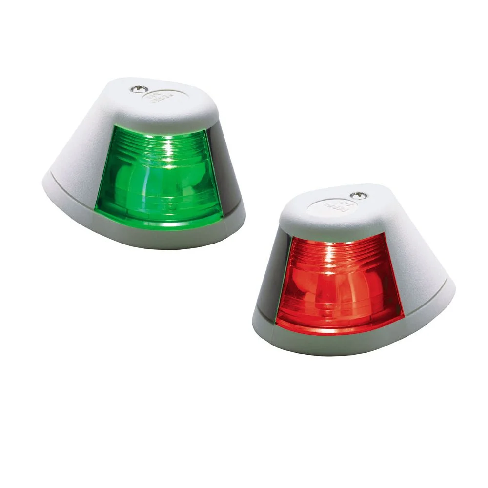 Perko 12V Side Lights - Pair - Horizontal Mount - White – Marine Boat Replacement Part