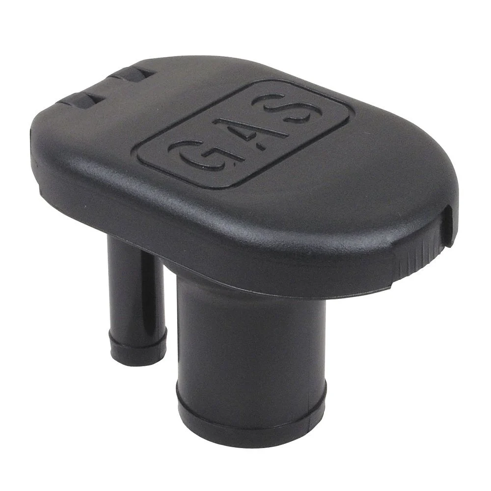 Perko Combination Vented Gas Fill/Tank f/1-1/2" Hose - Straight Neck – Marine Electrical Replacement Part