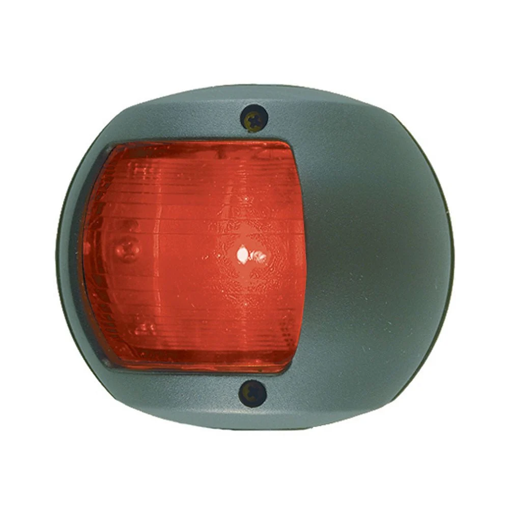 Perko LED Side Light - Red - 12V - Black Plastic Housing – Marine Boat Replacement Part