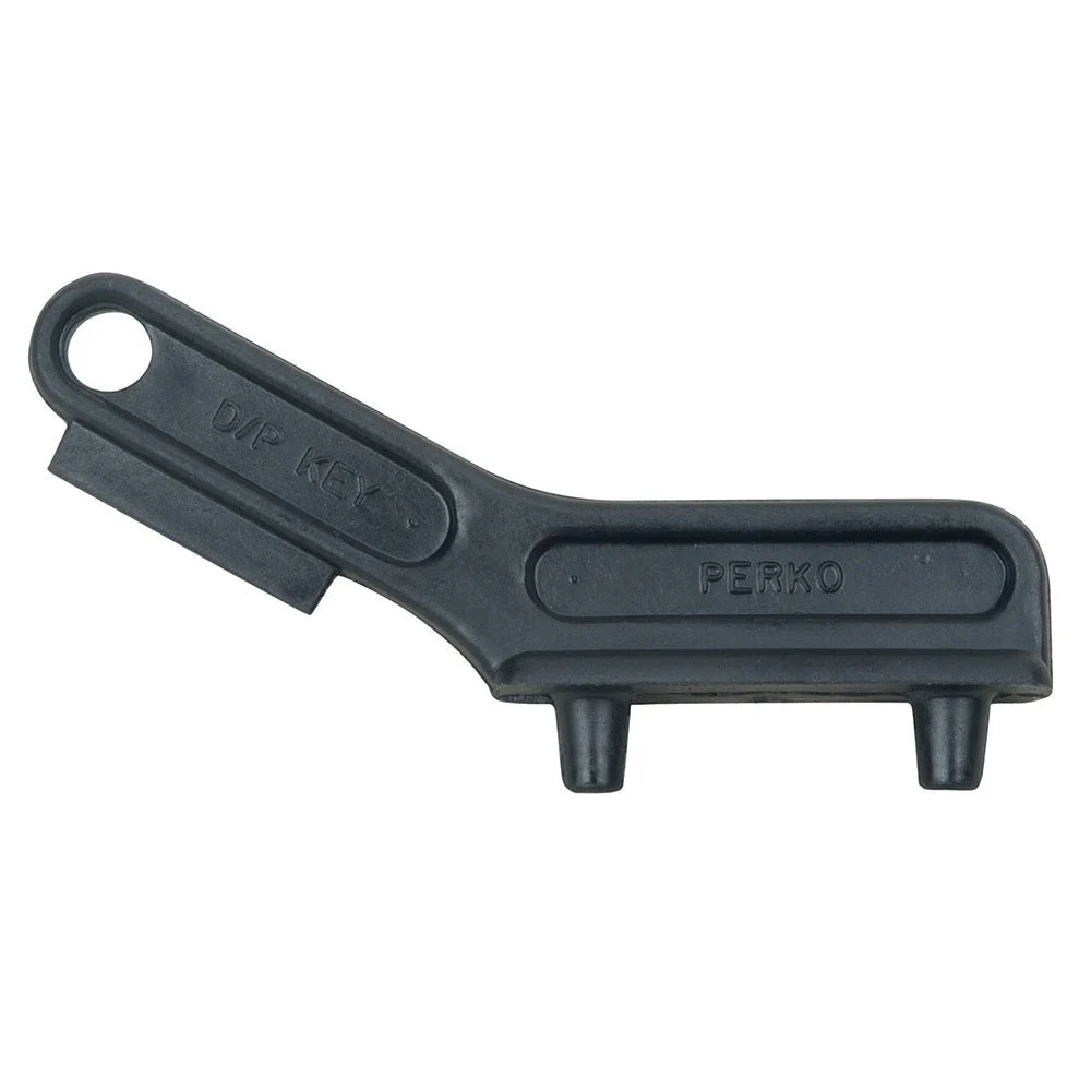 Perko Plastic Deck Plate Key - Black – Marine Boat Replacement Part