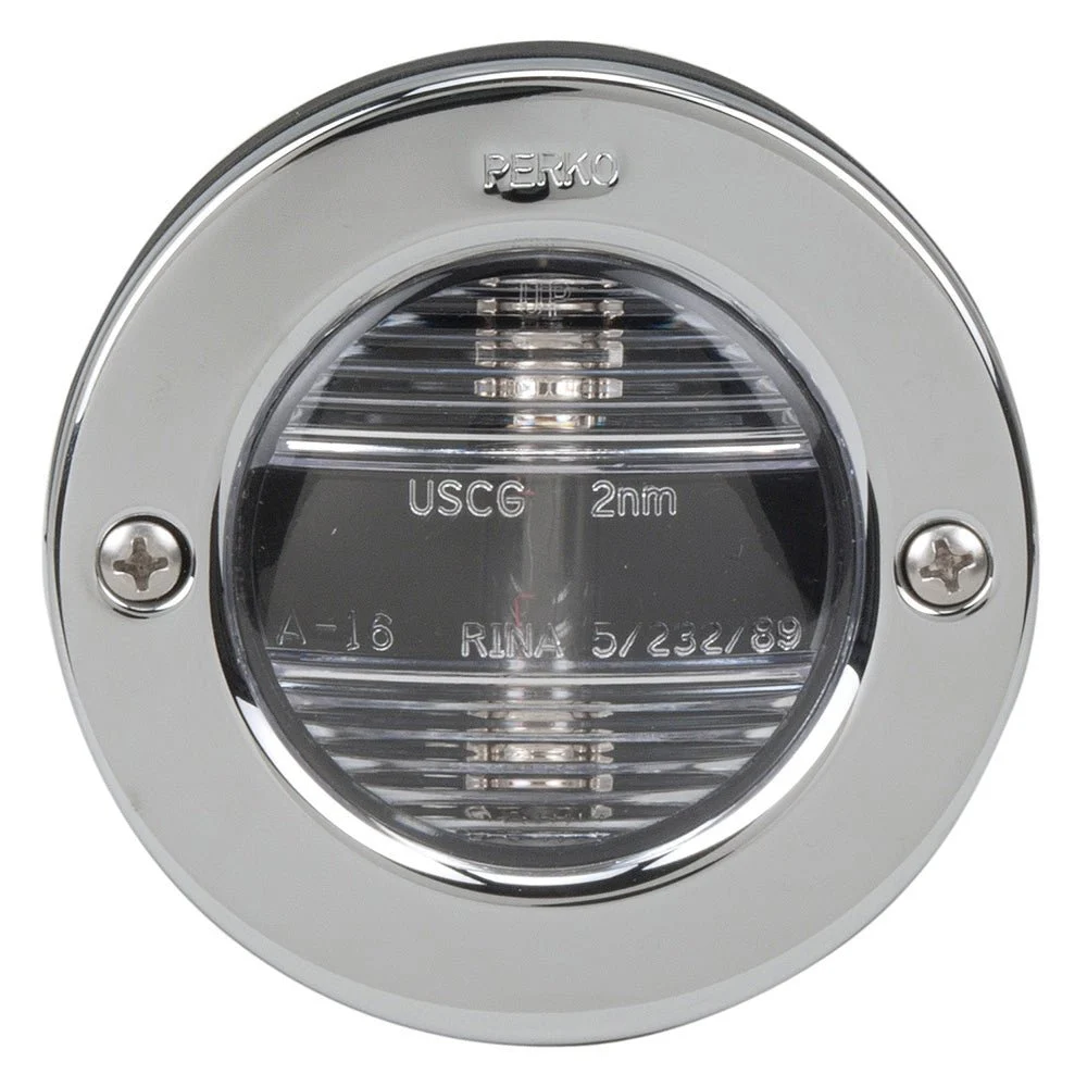 Perko Vertical Mount Stern Light 12VDC w/STS Bezel – Marine Boat Replacement Part