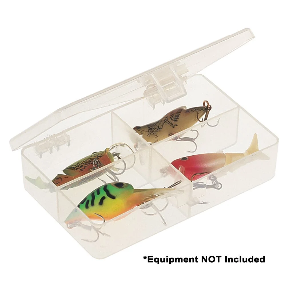 Plano Four-Compartment Tackle Organizer - Clear – Marine Boat Replacement Part