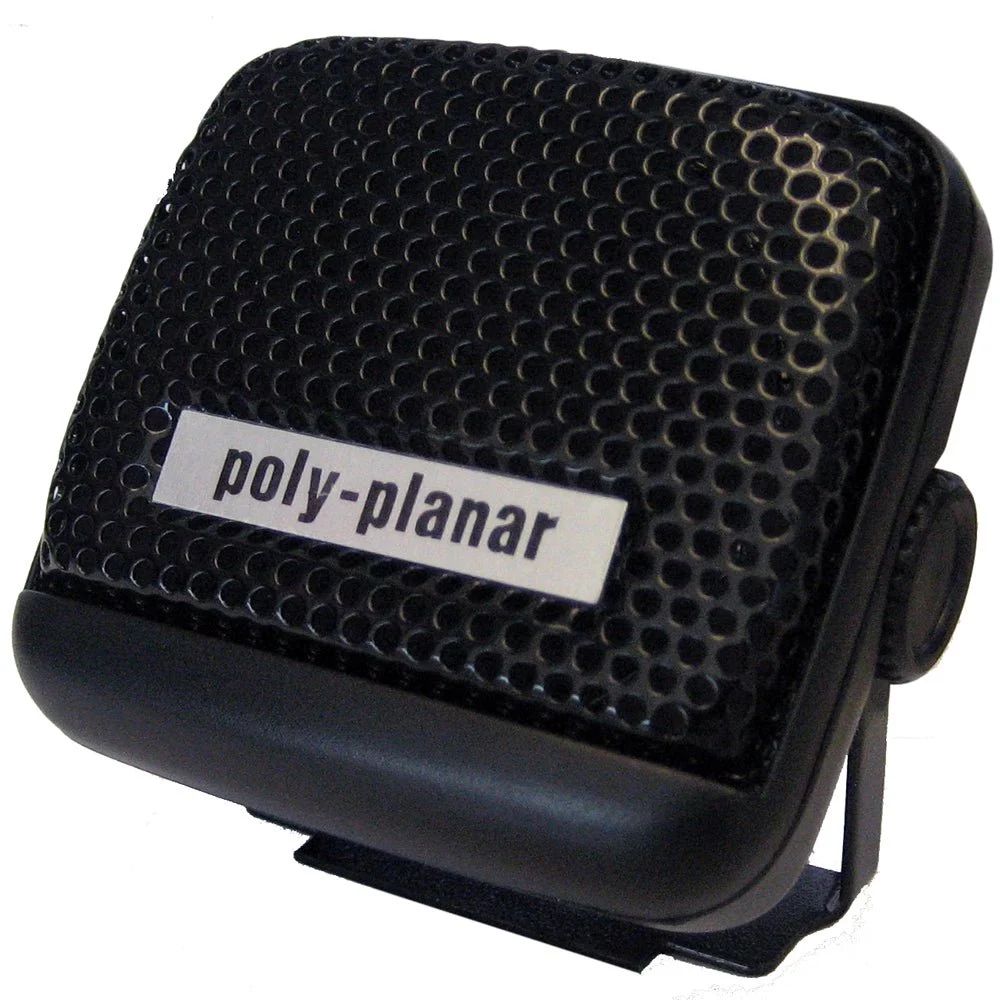 Poly-Planar MB-21 8 Watt VHF Extension Speaker - Black – Marine Electrical Replacement Part
