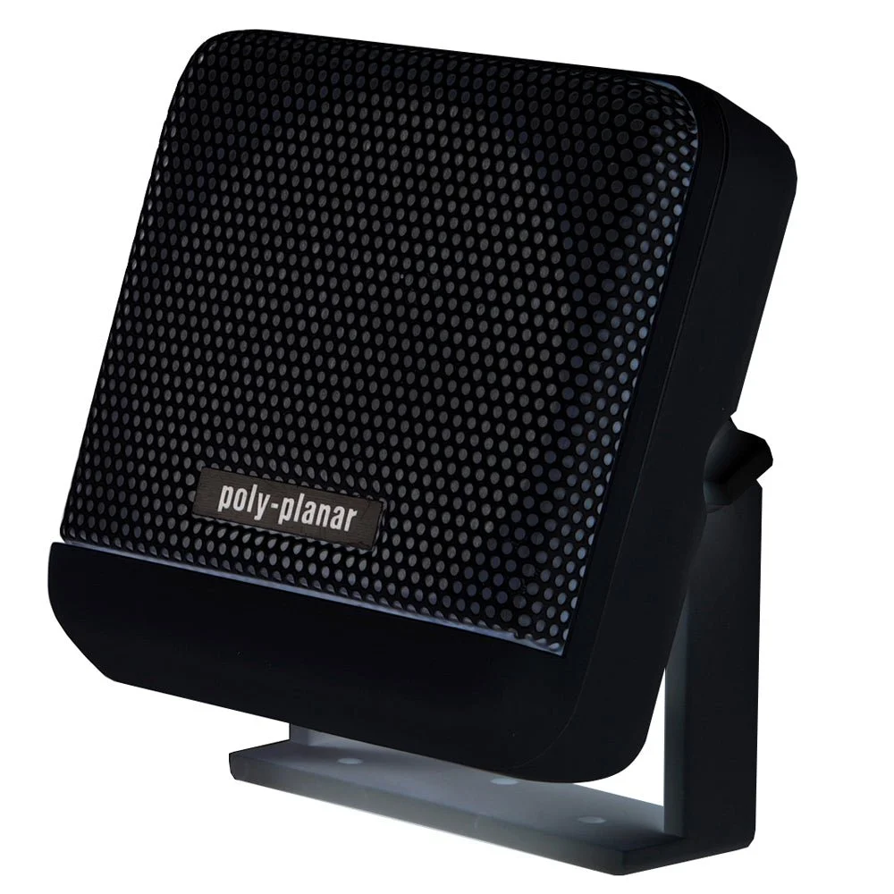 Poly-Planar MB-41 10 Watt VHF Extension Speaker - Black – Marine Electrical Replacement Part