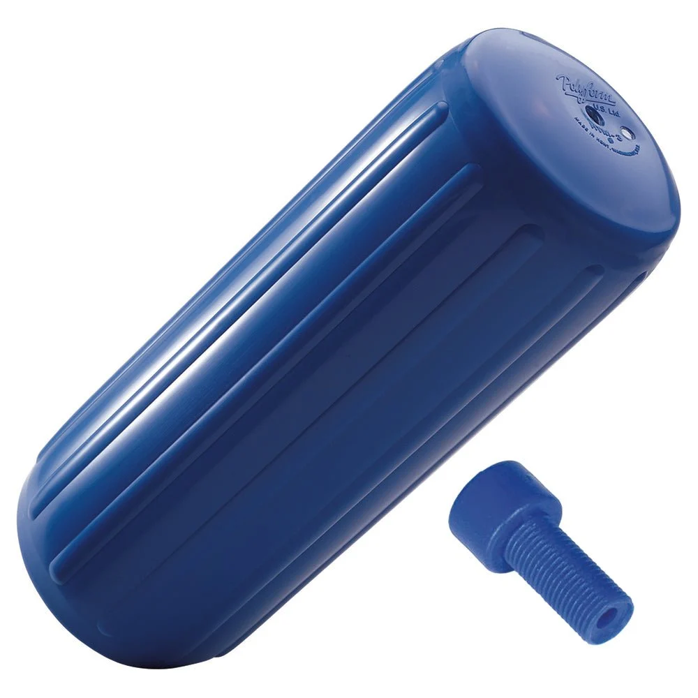Polyform U.S. Polyform HTM-2 Fender 8.5" x 20.5" - Blue w/Adapter – Marine Boat Replacement Part