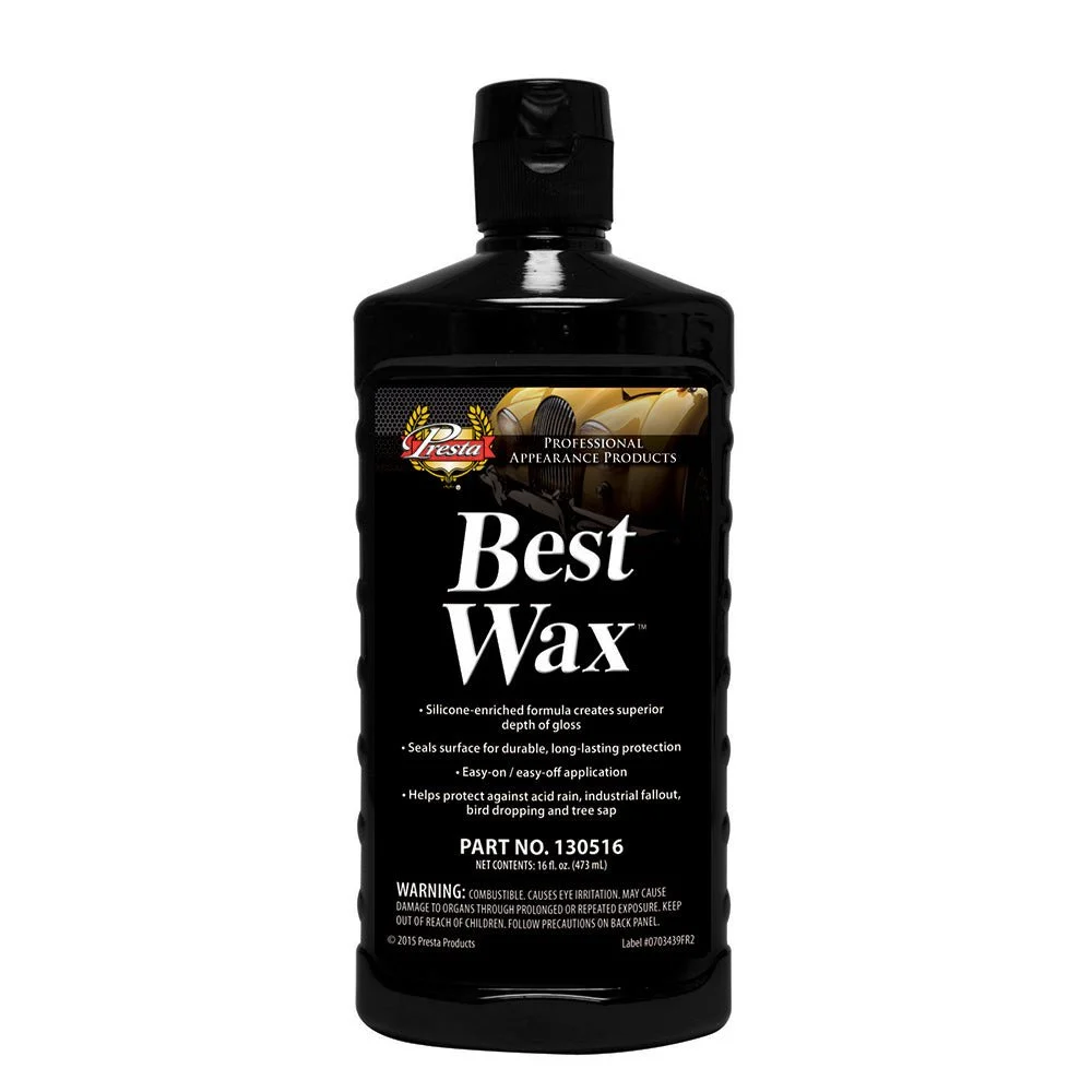 Presta Best Wax™ Paint Sealer - 16oz – Marine Boat Replacement Part