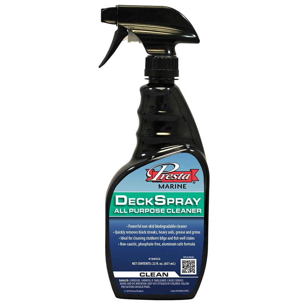 Presta DeckSpray All Purpose Cleaner - 22oz Spray – Marine Boat Replacement Part