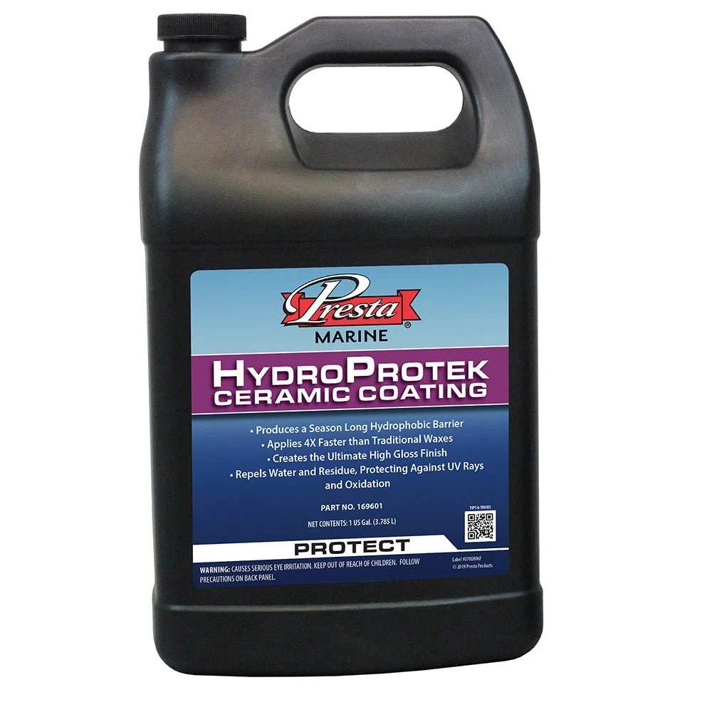 Presta Hydro Protek Ceramic Coating - 1 Gallon – Marine Boat Replacement Part