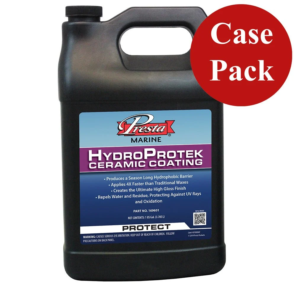 Presta Hydro Protek Ceramic Coating - 1 Gallon *Case of 4* – Marine Boat Replacement Part