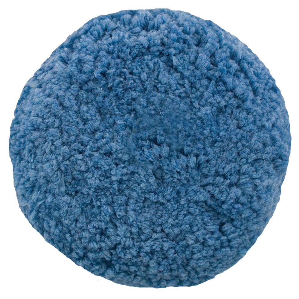 Presta Rotary Blended Wool Buffing Pad - Blue Soft Polish – Marine Boat Replacement Part