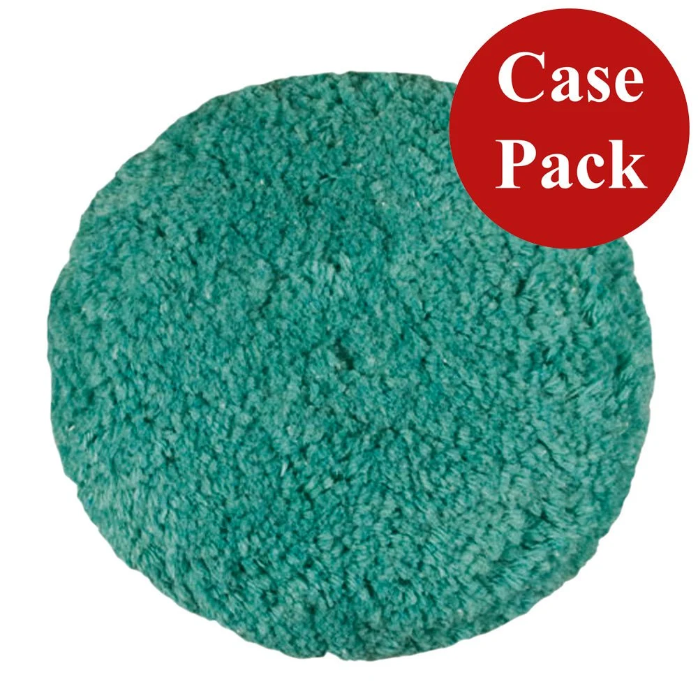Presta Rotary Blended Wool Buffing Pad - Green Light Cut/Polish - *Case of 12* – Marine Boat Replacement Part