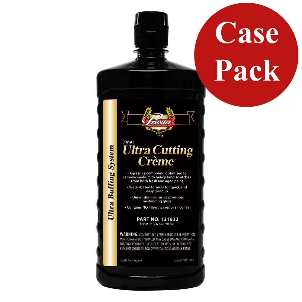 Presta Ultra Cutting Creme - 32oz - *Case of 12* – Marine Boat Replacement Part