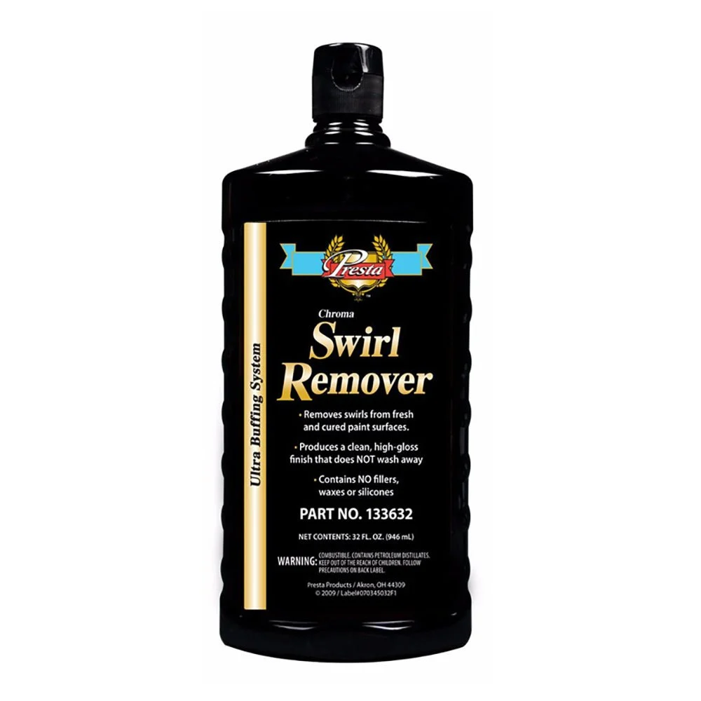 Presta Ultra Swirl Remover - 32oz – Marine Boat Replacement Part