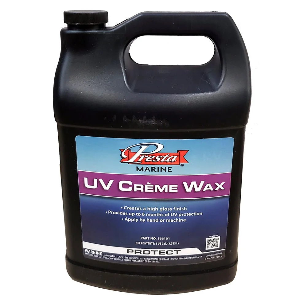 Presta UV Cream Wax - 1 Gallon – Marine Boat Replacement Part