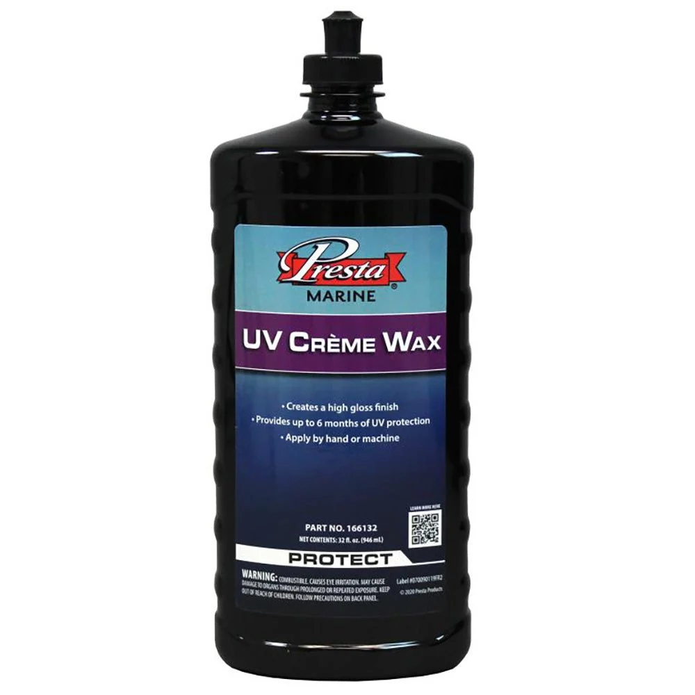 Presta UV Cream Wax - 32oz – Marine Boat Replacement Part