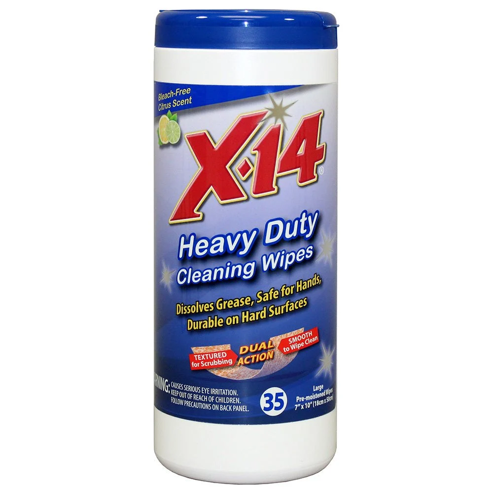 Presta X-14 Heavy-Duty Cleaning Wipes *35-Pack – Marine Boat Replacement Part
