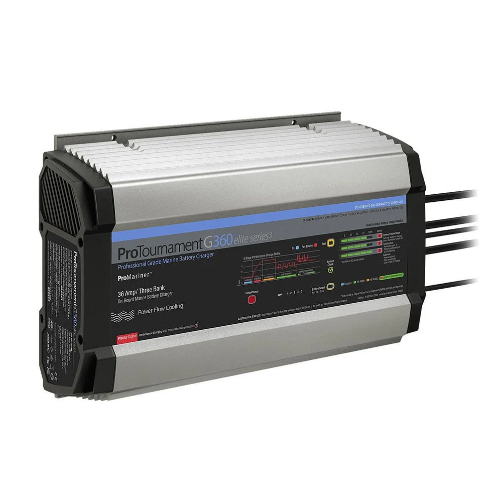ProMariner ProTournamentelite 360 Battery Charger - 3 Bank - Global/CZone – Marine Engine Cooling Replacement Part