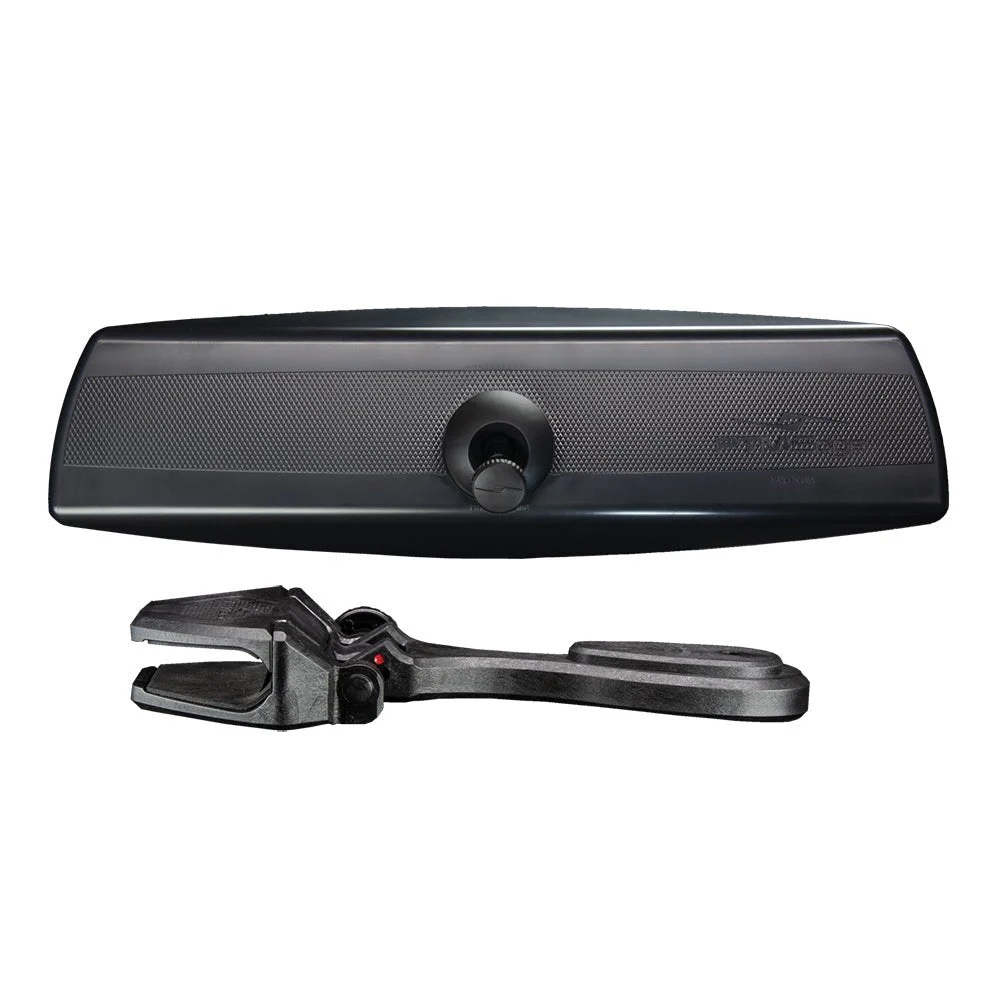 PTM Edge Mirror/Bracket Kit w/VR-140 PRO Mirror & CFR-200 (Black) – Marine Boat Replacement Part
