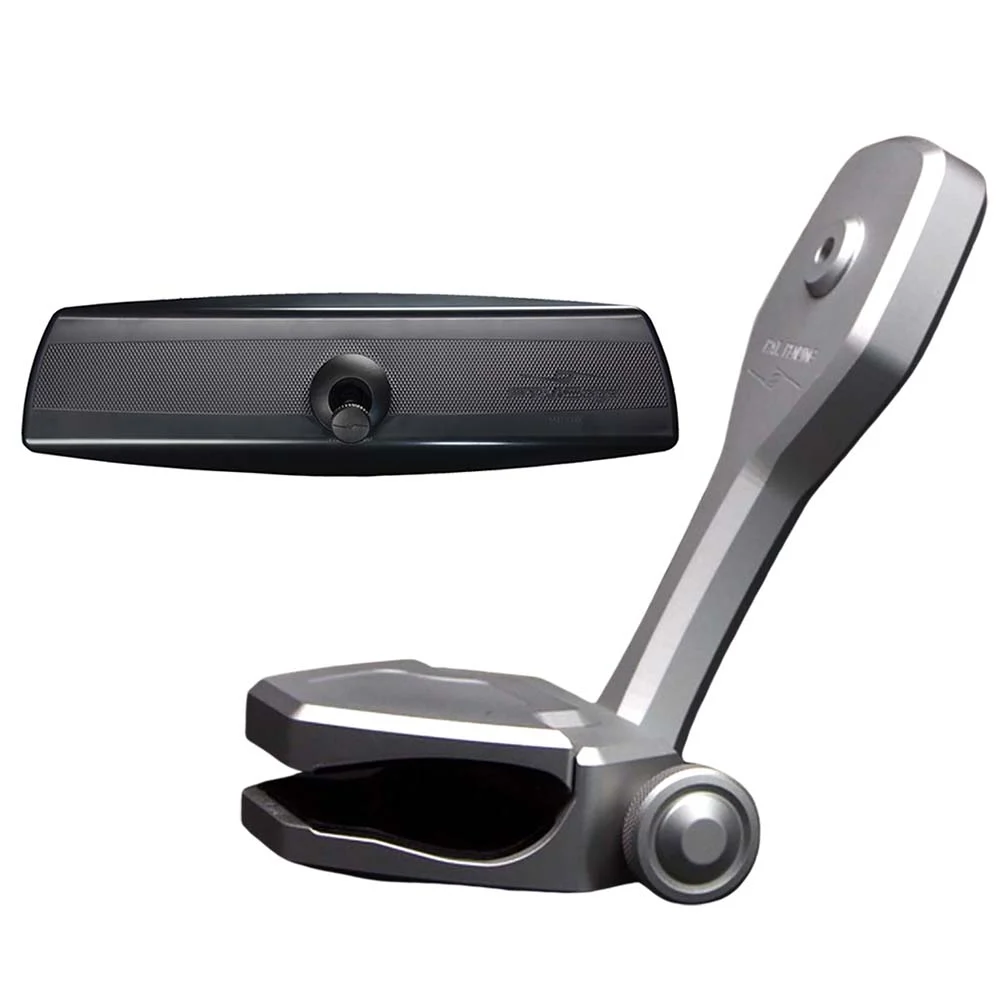 PTM Edge Mirror/Bracket Kit w/VR-140 PRO Mirror & ZXR-320 (Silver) – Marine Boat Replacement Part