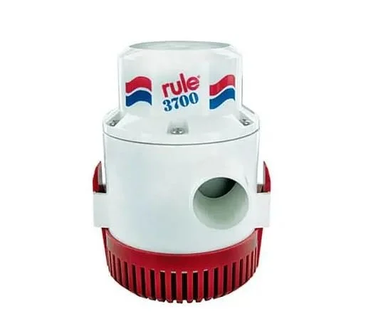 Rule Pump 3700 12V Dc Ul 6'Wire – Marine Boat Replacement Part
