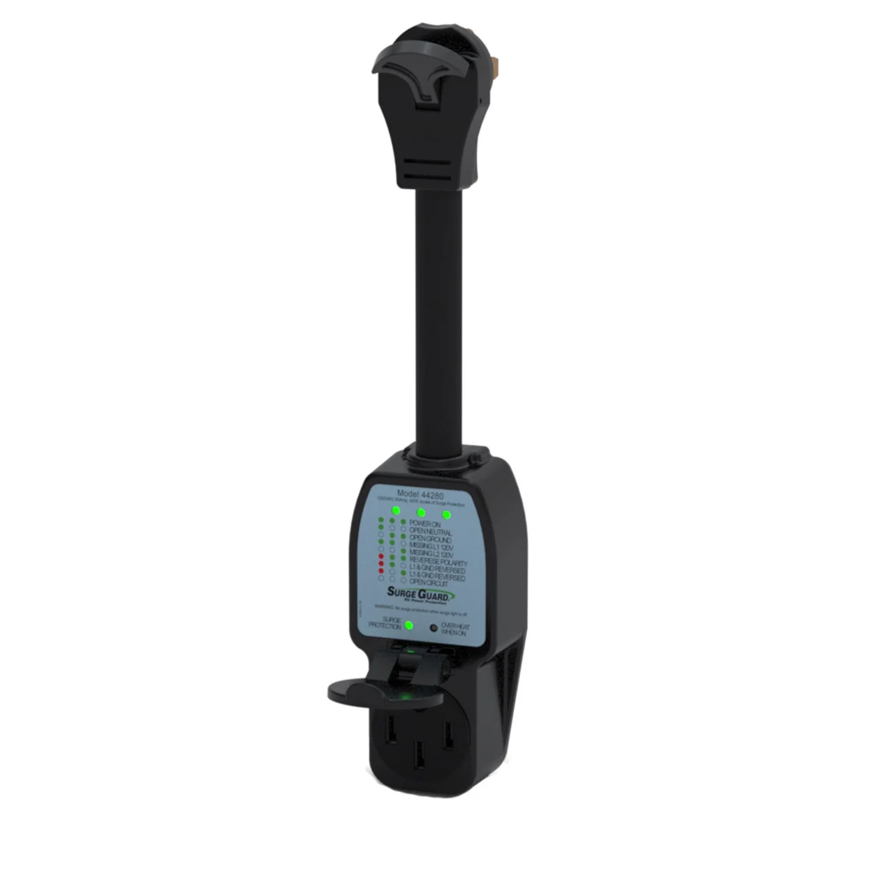 Southwire 44280 Surge Guard Surge Protector With Enhanced Diagnostics - 30a, 120v, 2100 Joules - 44280