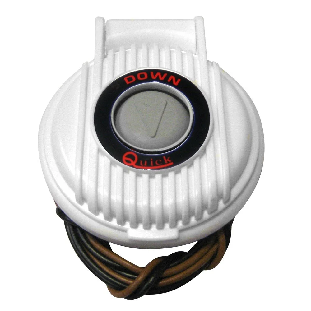 Quick 900/DW Anchor Lowering Foot Switch - White – Marine Boat Replacement Part