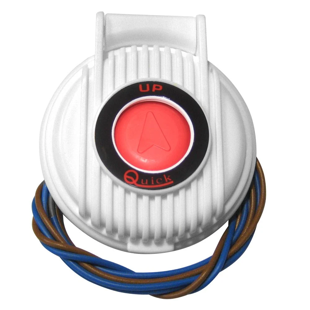 Quick 900/UW Anchor Lifting Foot Switch - White – Marine Boat Replacement Part