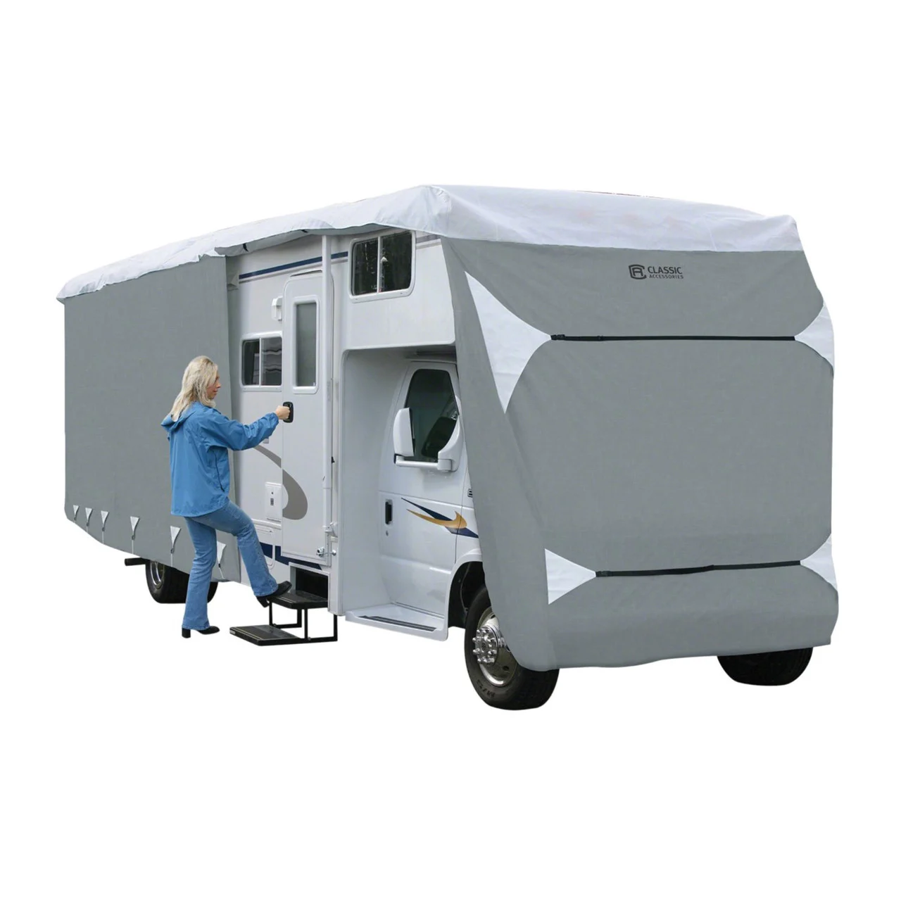 Classic Accessories 79463 Polypro 3 Deluxe Class C Rv Cover - 26' To 29' - 79463